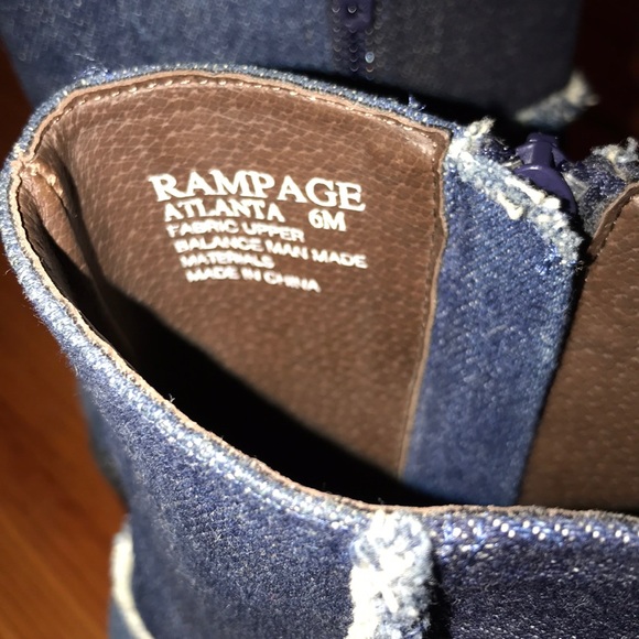 Denim Patchwork 90’s Boot - Picture 7 of 7